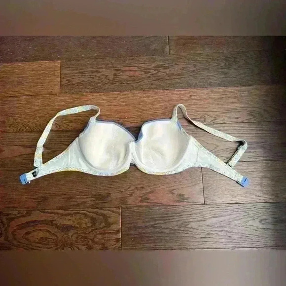 Change Women’s Blue Yellow Boho Bikini Beach Coastal Cute Swimsuit Top 32 - Picture 4 of 13